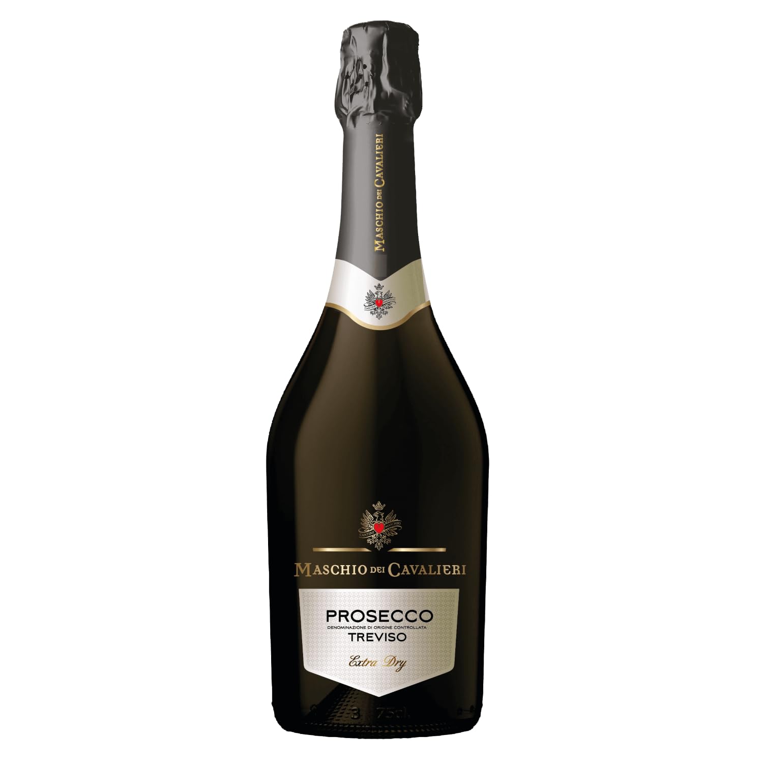 Cantine Maschio Schaumwein dei Cavalieri Treviso DOC Spumante Extra Dry weiss Italien inkl. FeinWert E-Book (6 x 0.75 l)