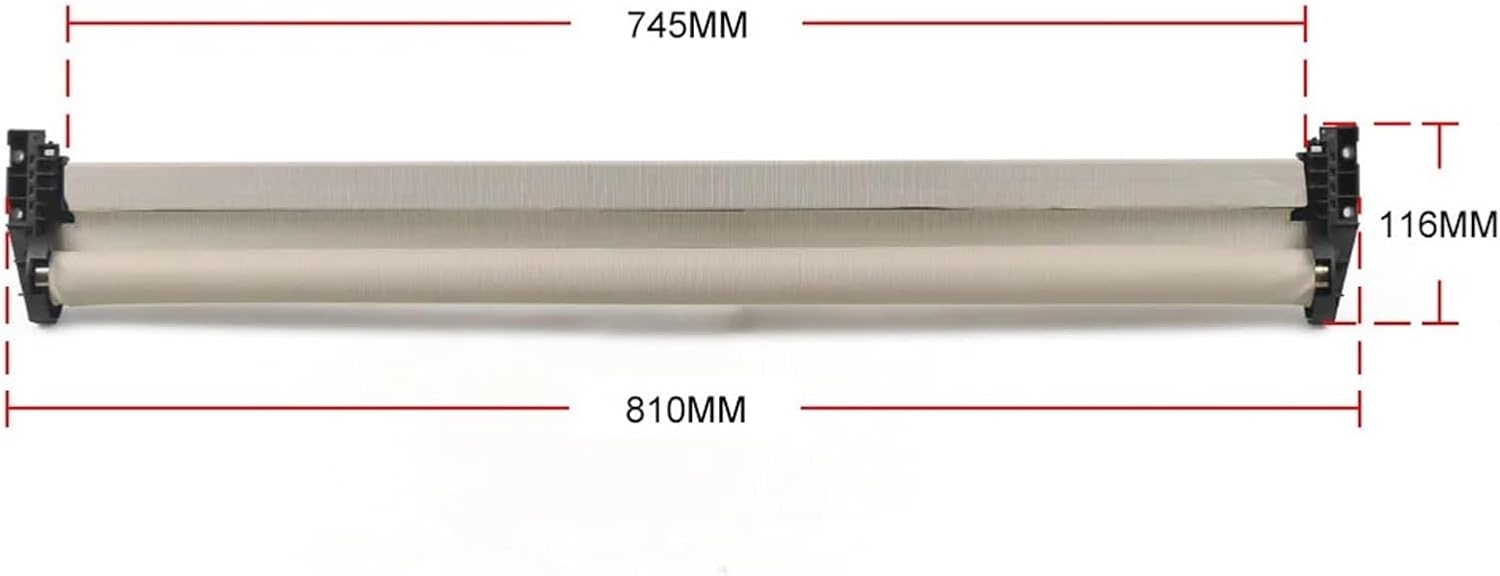 Car Panoramic Electric Sunroof Curtain Skylight Sunshade 54107391798 Compatible with BMW X1 F48 F49 2' F45 F46 16-18 54107391796 54107391797 (Color : Gray)