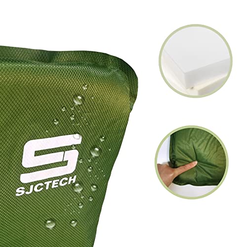 Sjc Stadium Inflatable Seat Cushion Portable Self Inflating Seat Pad For Airplane Camping Car Boat Traveling #TOP3