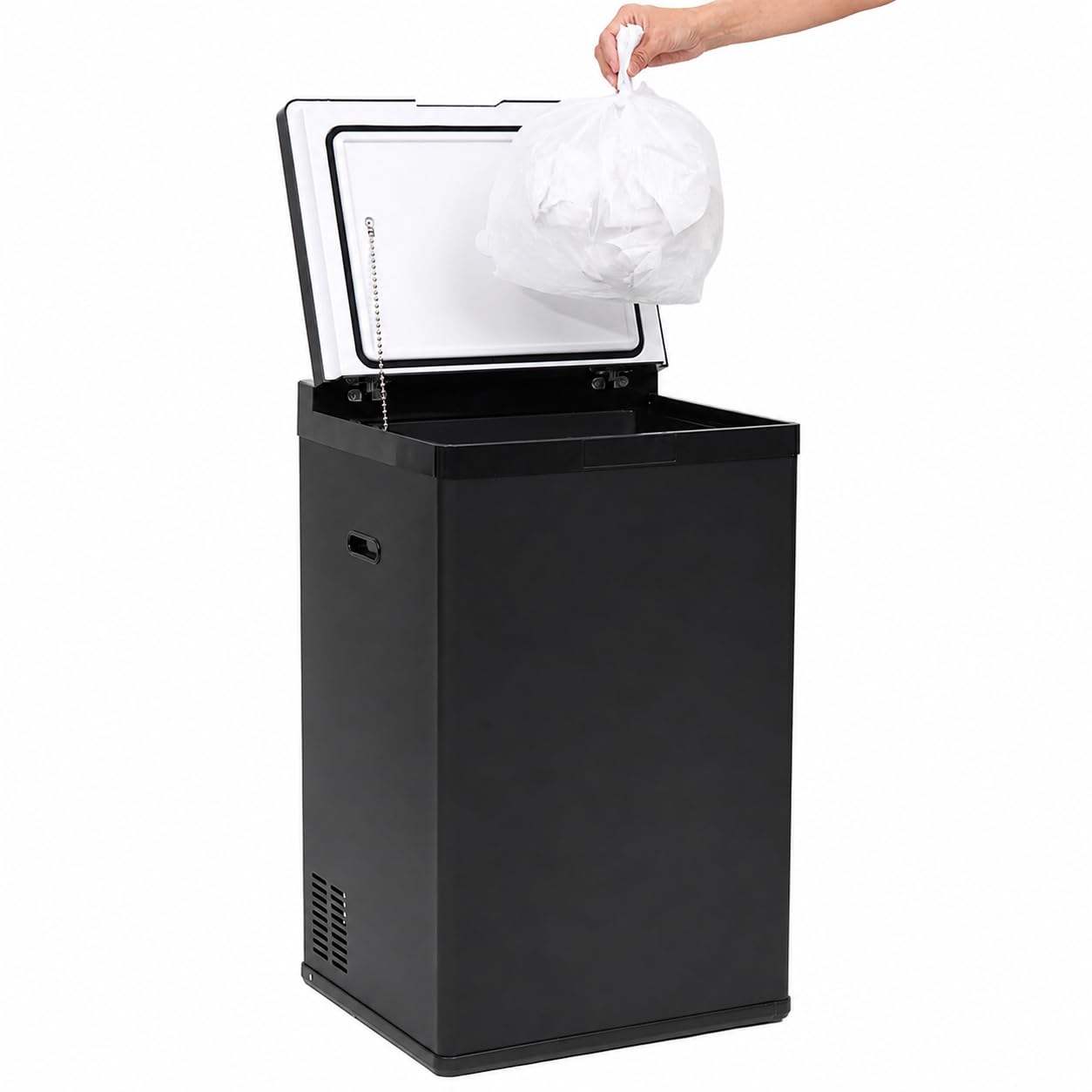冷凍ごみ箱　２８L Amazon｜ABOCT 冷凍ゴミ箱 28L ごみを冷凍して消臭 温度調整（-18℃〜2