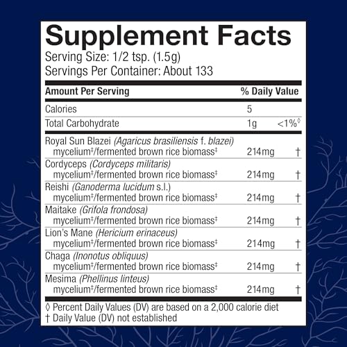 Host Defense Stamets 7 Mushroom Powder