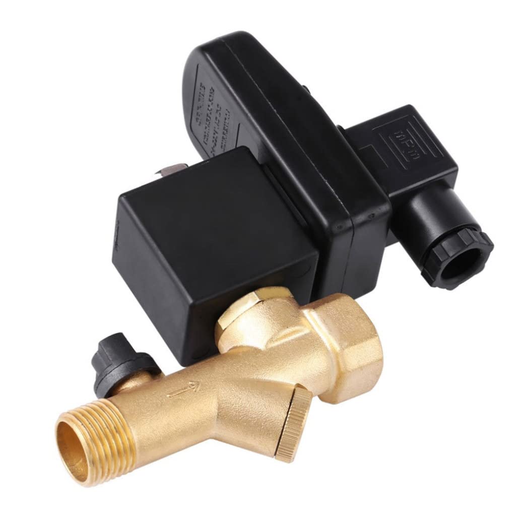 Buy Automatic Drain Valve Electronic Timed G1/2 DN15 AC 230V Air