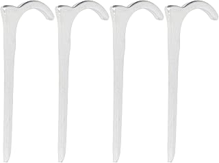 Pregos de Fixação de Tubo de água, 100 Unidades de Acabamento Fino, Economia de Espaço, Aço Carbono, Resistente Ao Desgaste, Fixação Forte, Gancho de Fixação de Tubo de água para