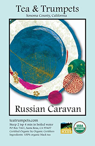 USDA Organic Russian Caravan Loose Leaf Black Tea 1 LB (16 oz) - Image 3