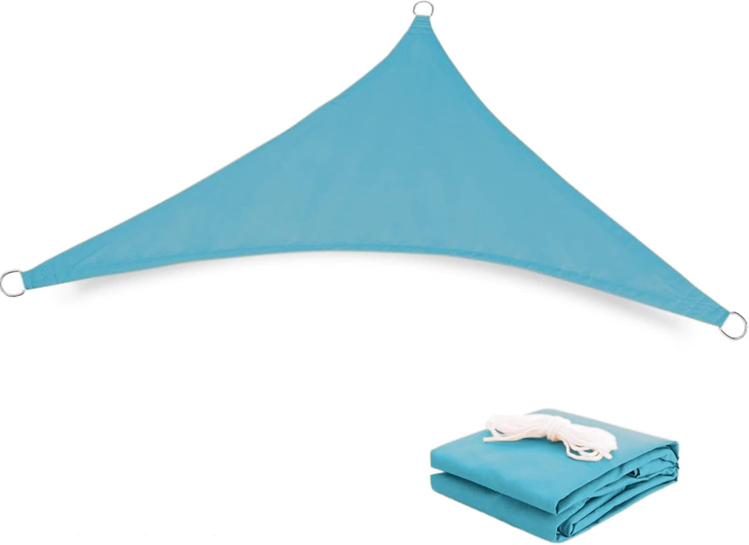 Waterproof Sun Shade Sails Sun Shade Sail Canopy, 12'×12'×12' Triangle