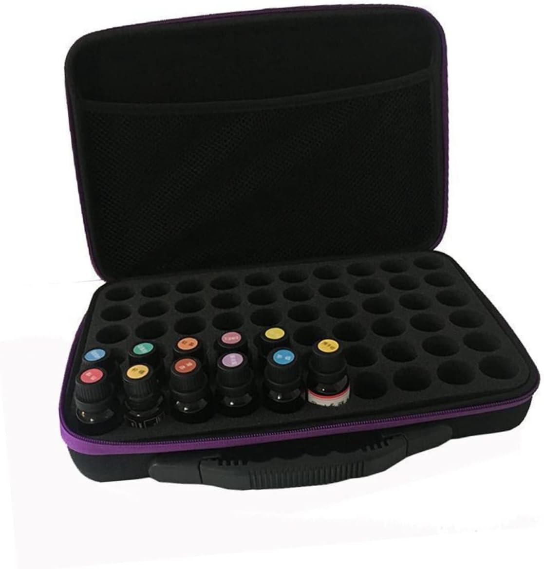 Essential Oil Storage Bag for Essential Oil Portable Storage Box Travel Organizer Zipper Case