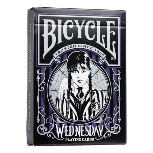 Bicycle Wednesday Addams Playing Cards, 1 Deck