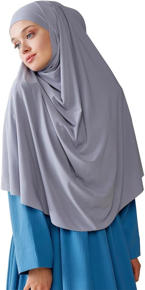 Modefa Instant Hijab | Muslim Headscarf Women Ready to Wear Prayer | Khimar Hijab