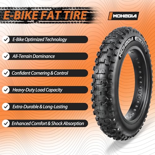 MOHEGIA 26x4.0 Tire & Tube Set