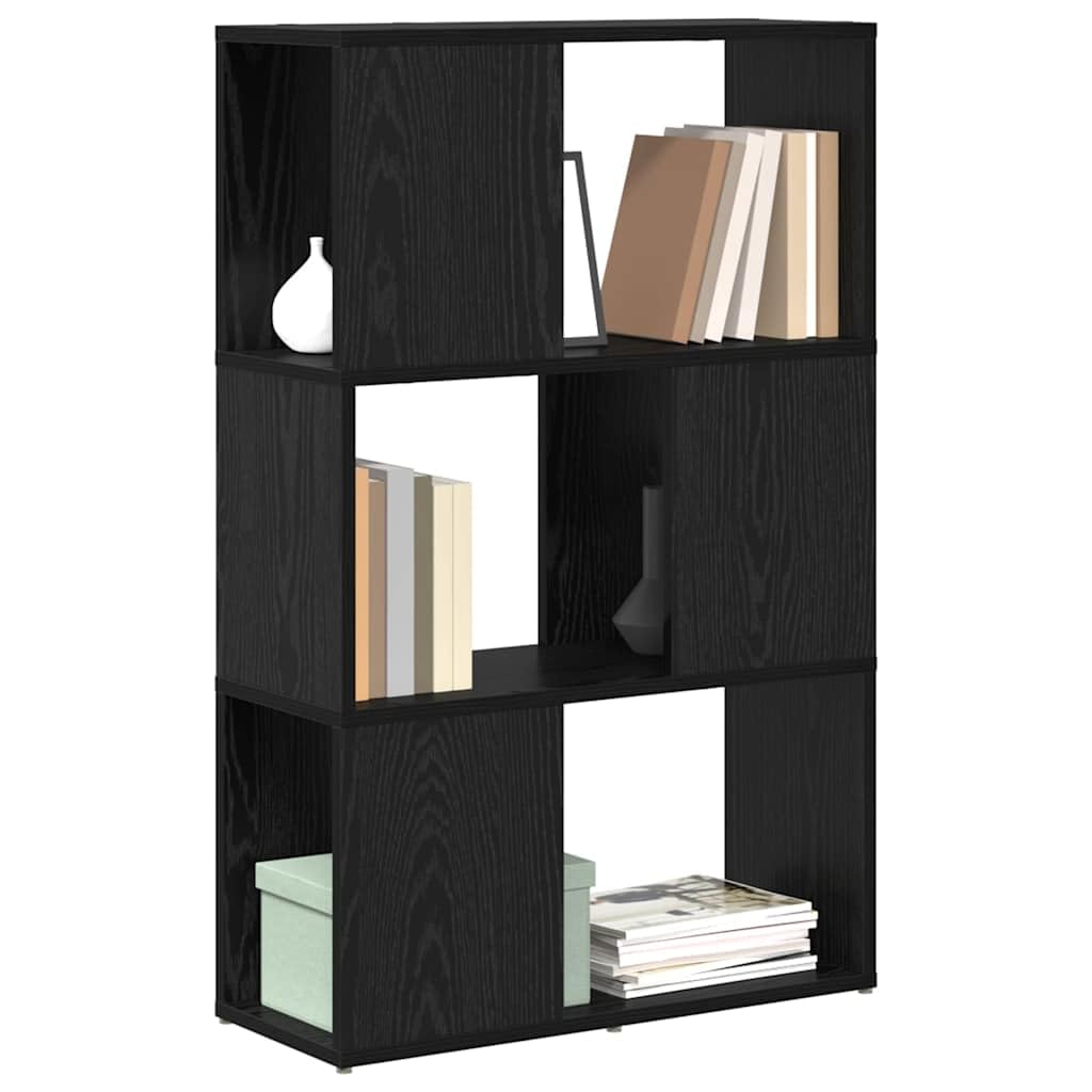 Zestaw szafek pod telewizor czarny, 60 x 24 x 94,5 cm, materiał drewnopochodny, montaż ścienny, 4 półki, nowoczesny design do salonu, uniwersalny stojak pod telewizor