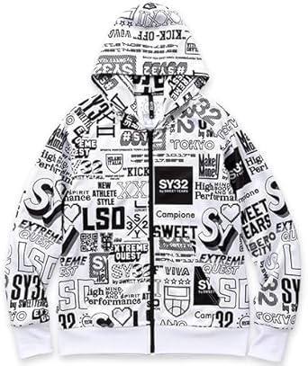 Amazon.co.jp: [SY32 by SWEET YEARS] パーカー ジップアップ