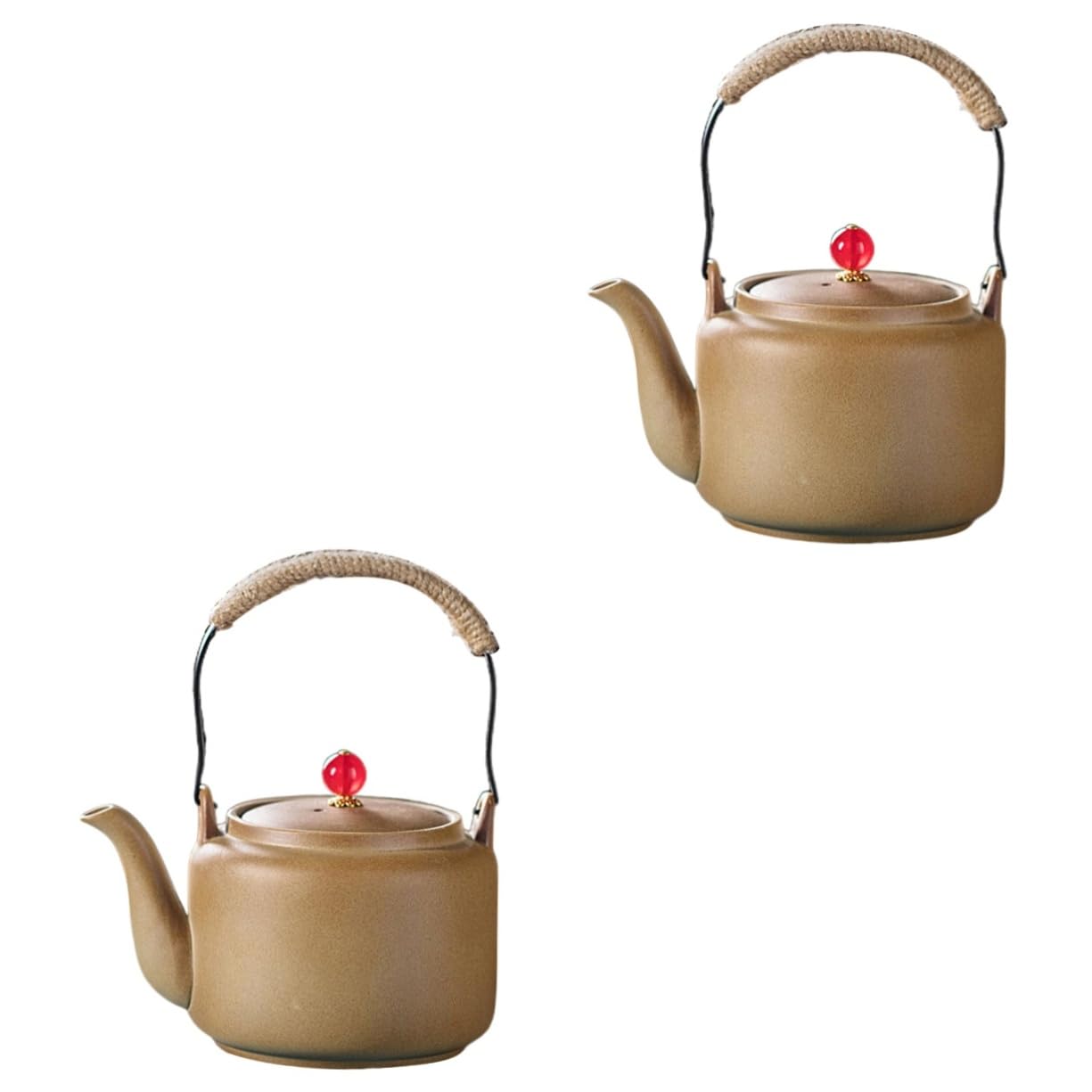 Hemobllo 2piezas Tetera De Vintage Para Hervir Agua Tetera Grande De Capacidad Utensilio De Cocina Para Hogar Para Infusiones De Té Diseño Tradicional y Funcional