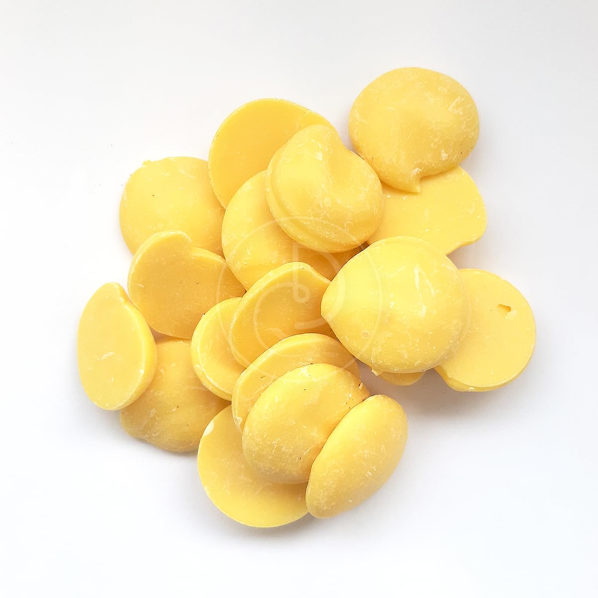 DISCHI CIOCCOLATO PURO - 500 g - DECORAZIONI PER TORTE E DOLCI (LIMONE)