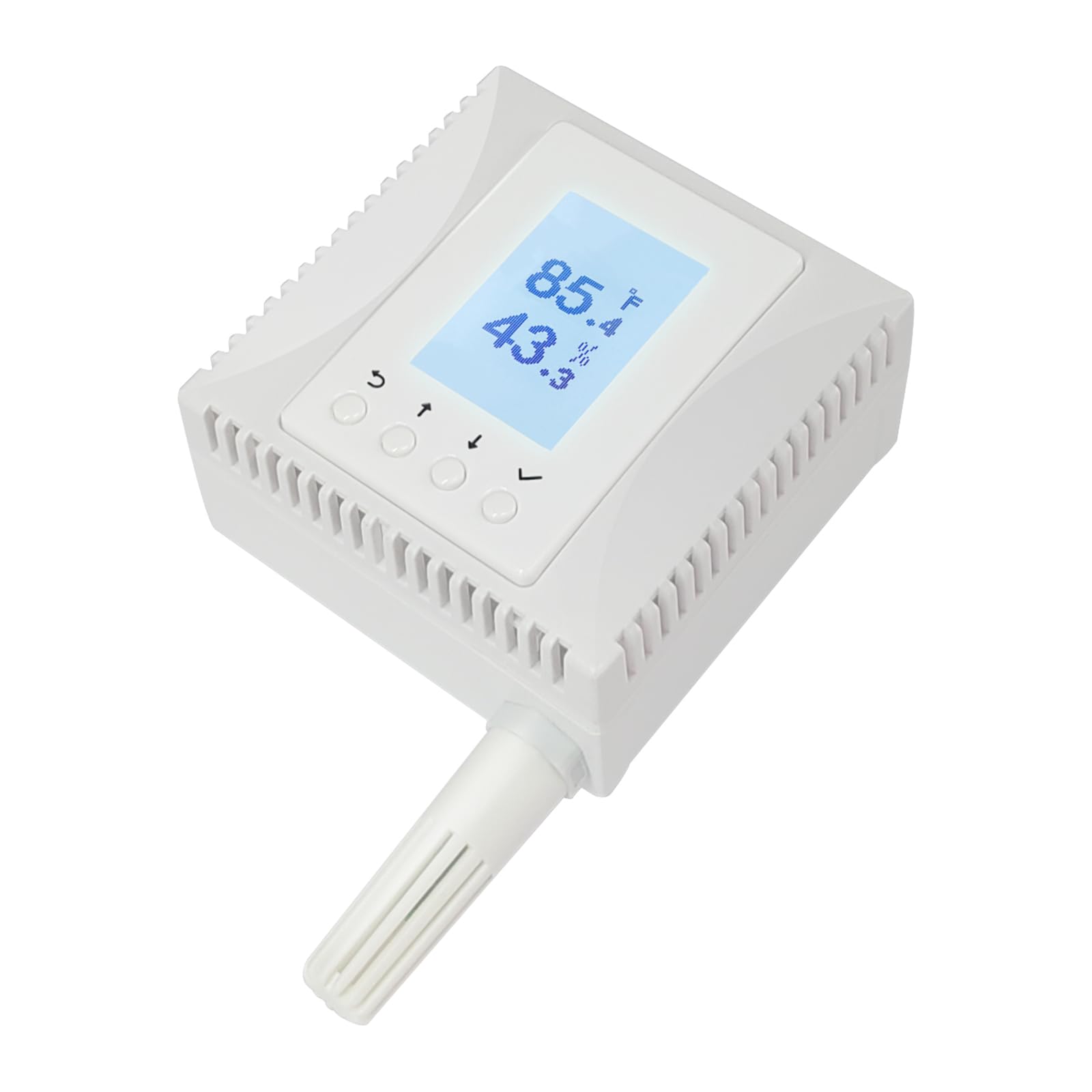 Monitor de temperatura/humedad/dióxido de carbono, sensor AWS y Azure Lot, compatible con múltiples protocolos con SSL: MQTT, BACNET, SNMP, Modbus TCP.POE fuente de alimentación. (MN-NCO2TH)