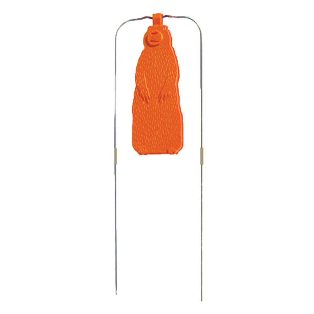 Do-All Outdoors BSL4 - Lone Prairie Dog Self-Healing Target, Rated for .22 - .50 Caliber, Red, Small