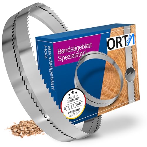 3 Stück 1400mm Holzbandsägeblatt für Scheppach HBS20 Sägeband Bandsägeblätter Holzbandsägeblätter Sägeblätter (1400 x 12 x 0,50 x 6)