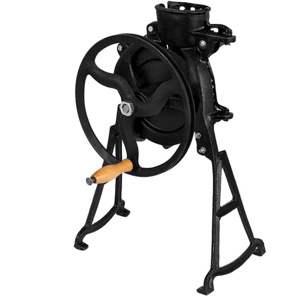 Młocarnia do kukurydzy Łuskarka do kukurydzy z drewnianą rączką, ciężka maszyna do łuskania kukurydzy, 40-60 KG/H ręczna obieraczka do kukurydzy, dla rodzin Farmand