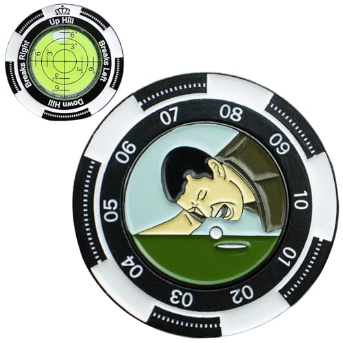 ゴルフマーカー パッティンググリーン用 | ゴルフスイング用の距離測定器,パッティング マーキング レベル - スイングトレーニング ゴルフ ゴルファー 女性 男性 カート アウトドア トーナメント 向け
