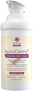 Aproderm Colloidal Oat Cream - 500ml pump - Paraffin Free Cream - Suitable for dry skin, eczema and psoriasis …