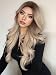 LaaVoo 18" Micro Link Loop Rings Hair Extensions Highlighted 100% Real Human Hair Brazilian Balayage Ombre Color Light Brown with Light Blonde Silky Straight 50g 1g/Strand