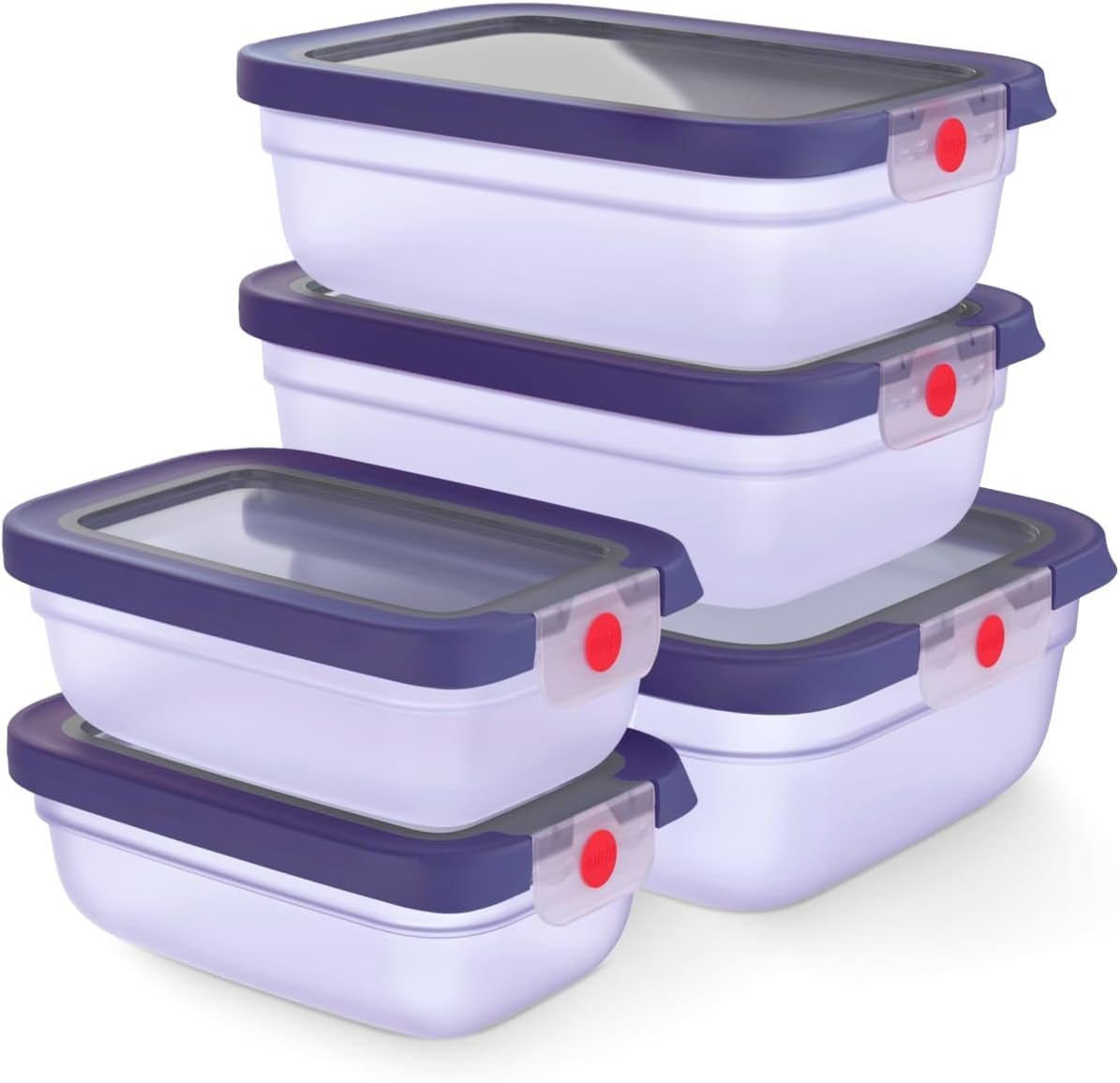 Recipiente Alimentos - Frescos, Hermético, Apilables Recipiente Alimentos - Frescos, Hermético, Apilables