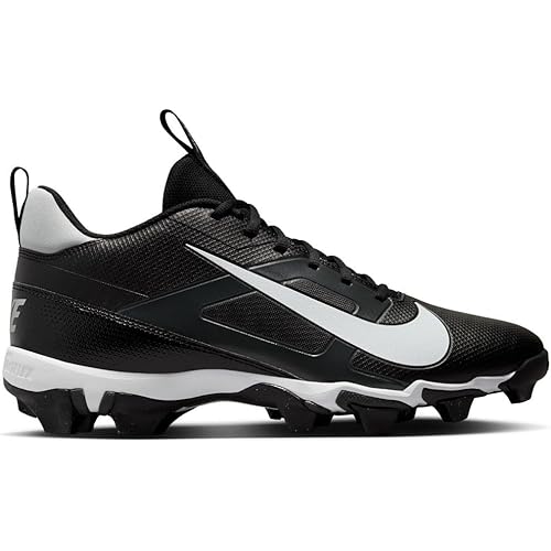 Nike Alpha Menace 4 Shark Molded Football Cleats SZ 11.5 Black | White
