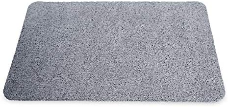 JML Hydro Wonder XL - Super-comfy shower mat that never stains or blocks your drains - Grey