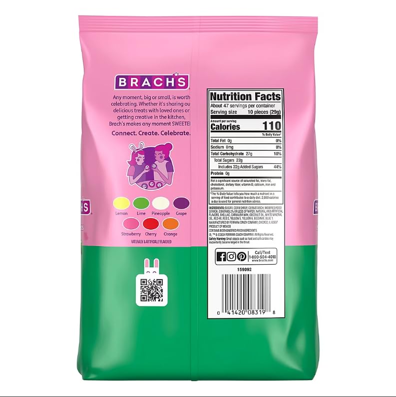 Brach's Easter Classic Jellybeans, 48 oz Bulk Bag