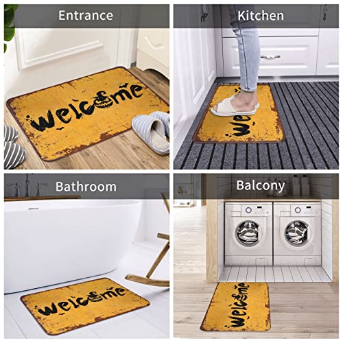 Tapis d'extérieur d'hiver Halloween pour protéger et décorer l'entrée