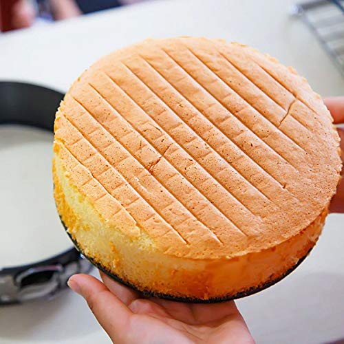 Jogo de Formas 3 Peças Com Fundo Removível Antiaderente Aço Carbono 24/26/28cm