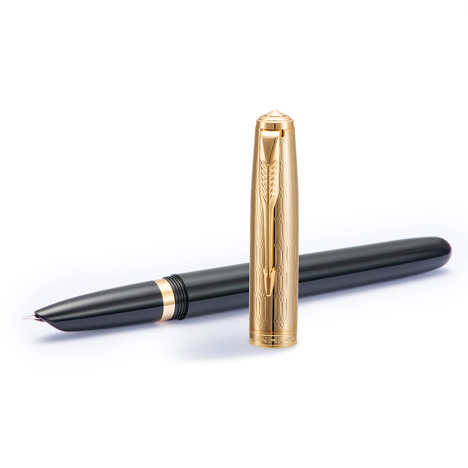 Amazon | Jinhao 86 樹脂製万年筆 4本セット 極細 ペン先 0.38mm