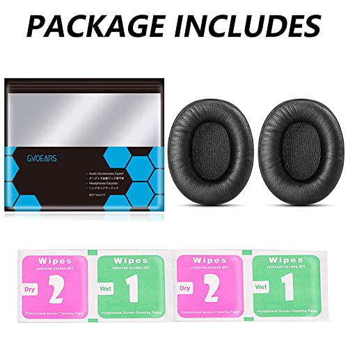 GVOEARS Replacement Earpads Cushions for Sennheiser HD280 HD280 Pro HD281 HMD280 HMD281 Headsets Ear Pads, Professional Earpads Cushions, Soft Memory Foam and Premium Protein Leather(Black) by G GVOEARS - Image 7