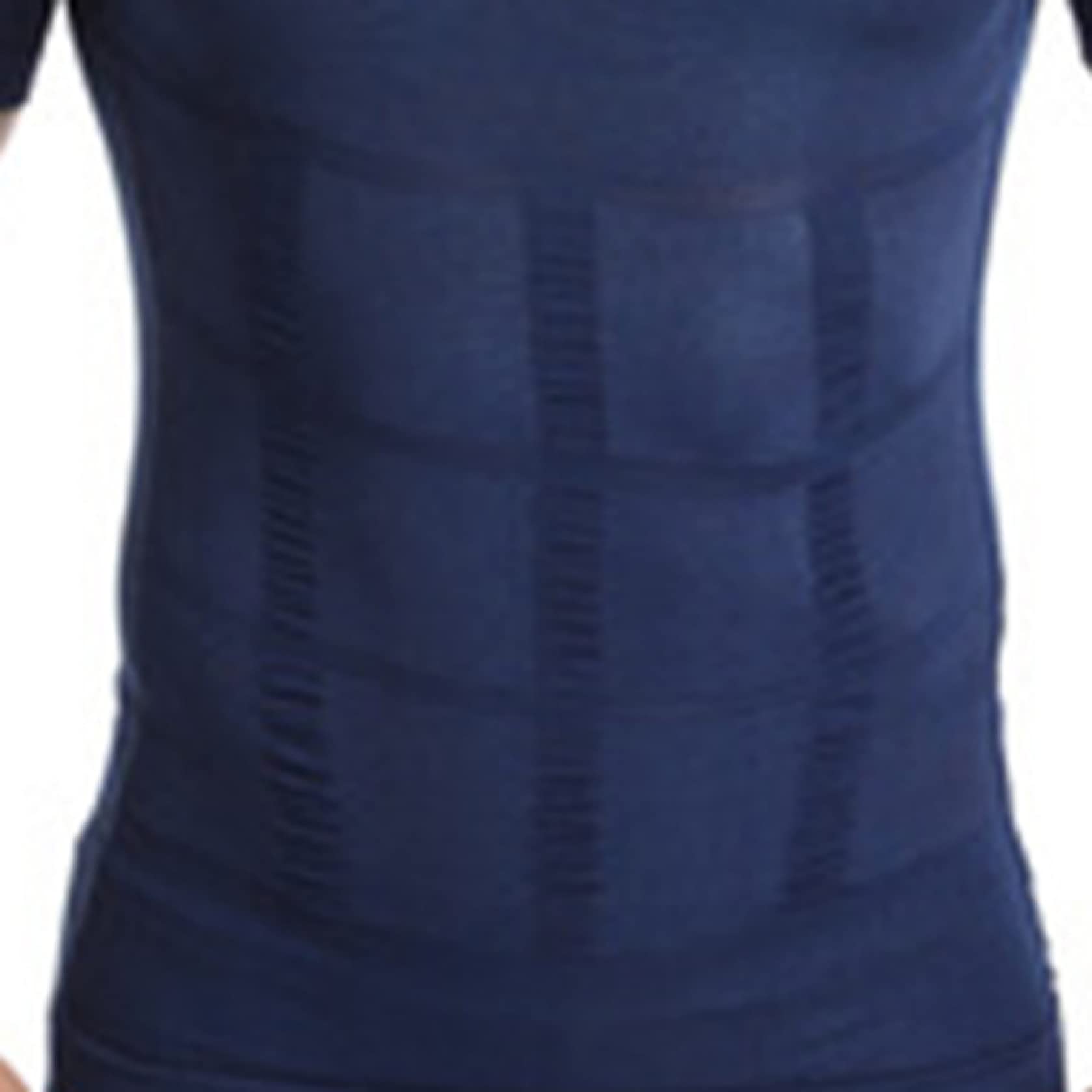 Coole Shapewear-Tanktops für Herren, kurzärmliges, schlankmachendes Kompressionsshirt, Body Shaper t-Shirt – fitnessstudio