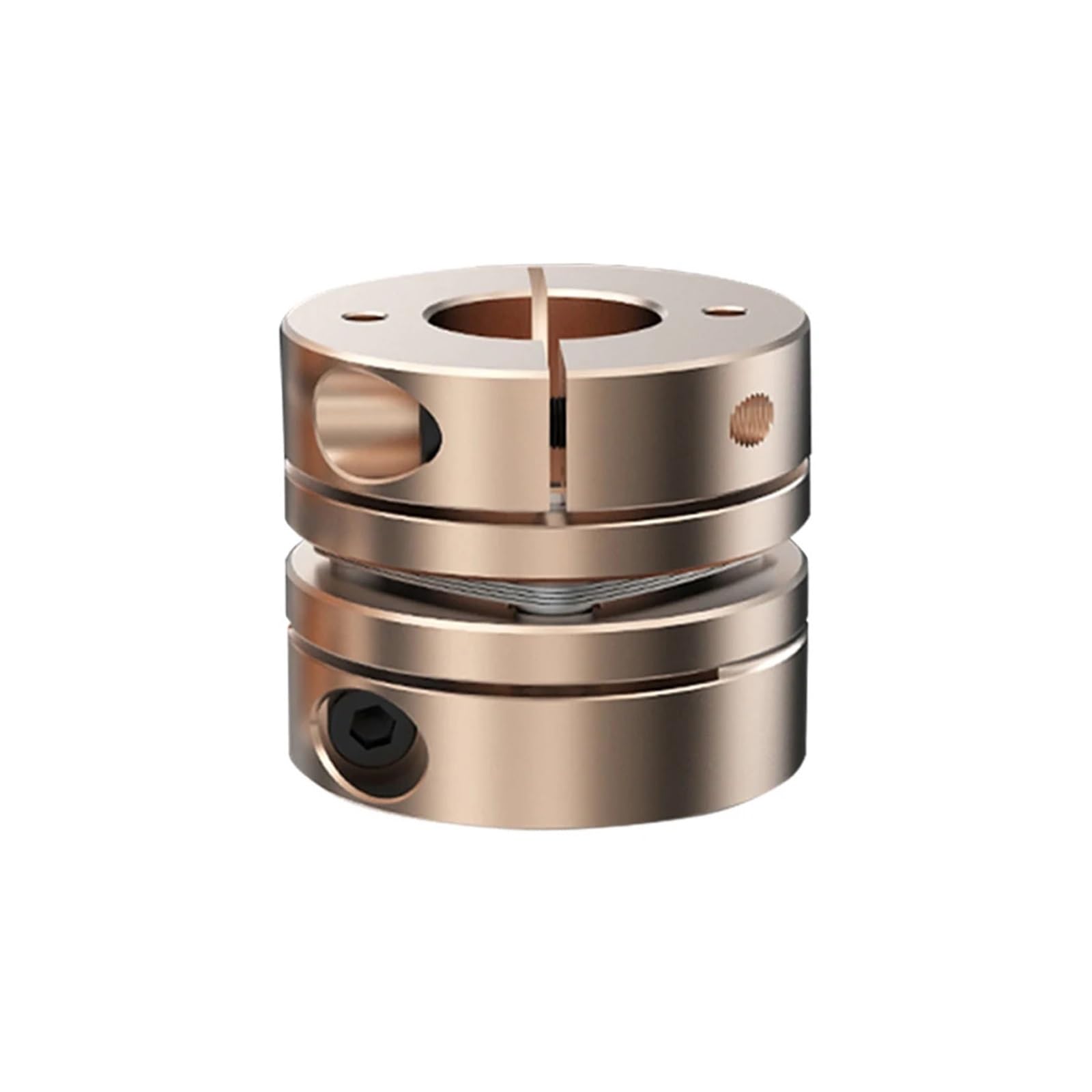Acoplamiento de diafragma único D56 L45 Flexible for servomotor Paso a Paso(19X19)