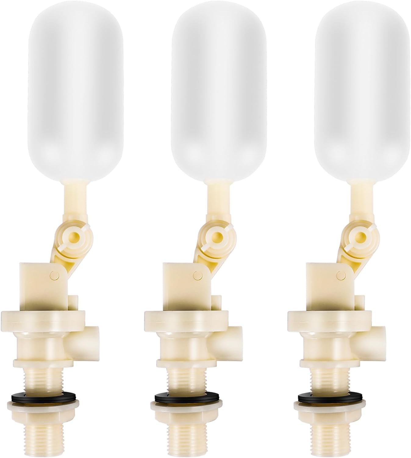 Confezione da 3 valvole galleggianti per acqua automatica SchüSsel bovini capra pecora maiale cane acqua trogolo forniture fattoria