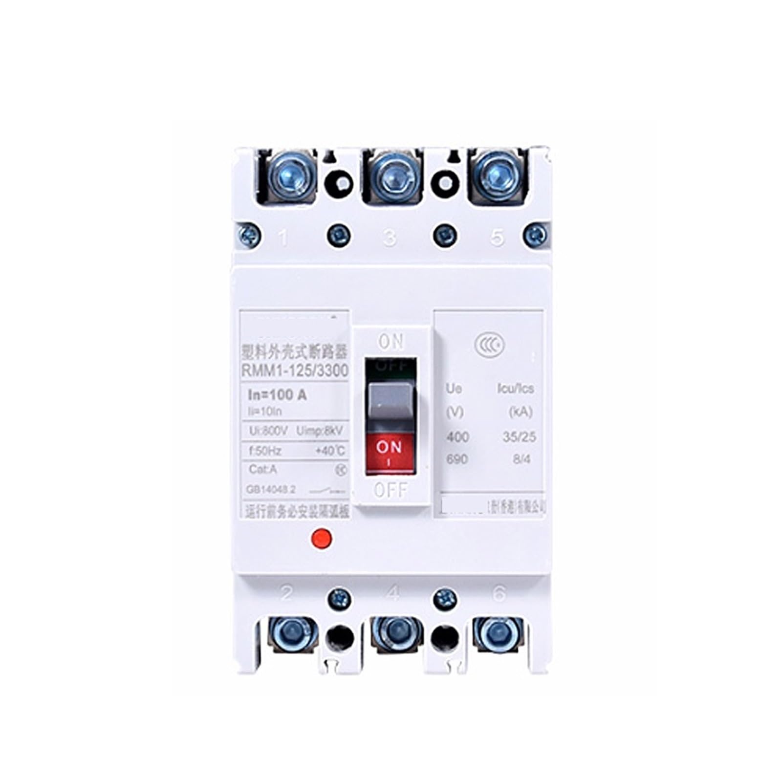 Protection contre les courts-circuits par disjoncteur AC 3P 4P