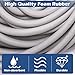 Coitak 1/4 Inch x 100 FT Backer Rod Foam Rubber Caulk Saver Concrete Expansion Joint Filler Weather Strip Seal for Gaps and Joints Gray