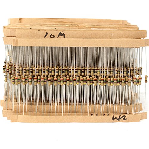 6000Pcs 100 Valor 1 / 4W Resistencia De Película De Carbono Kit0155 Kit De Caja De Surtido 60Pcs Cada Valor