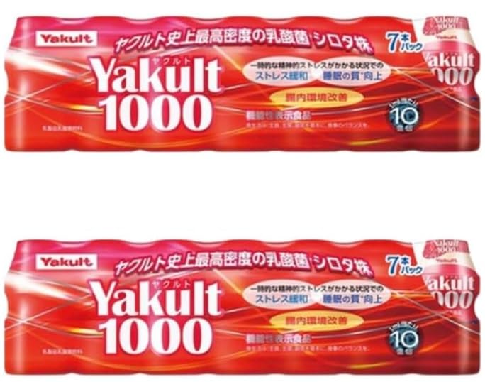 Amazon | Yaklt 100ml x 7本パック 2セット 乳酸菌シロタ株1000億個
