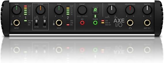 IK Multimedia AXE I/O + AmpliTube 5 MAX Bundle