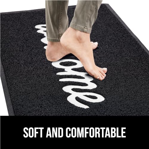 Gorilla Grip 840316707817 100% Water Resistant All Weather Hello Door Mat thumb #6