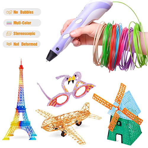 Filamento PLA 1.75 mm, 30 Colores, Filamento PLA para Pluma de 3D Pen, 16 Feet (5M por Color) Total 492 Feet Apto para MayorÃa de Pluma 3D e Impresoras 3D 4 Filamento PLA 1.75 mm, 30 Colores, Filamento PLA para Pluma de 3D Pen, 16 Feet (5M por Color) Total 492 Feet Apto para MayorÃa de Pluma 3D e Impresoras 3D - Imagen 5