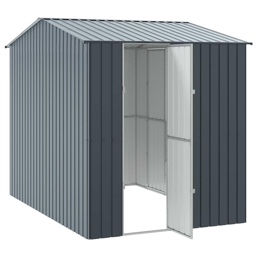 INLIFE Vogelkäfig Anthrazit 215 x 310 x 247 cm Verzinkter Stahl,Tier- & Haustierbedarf,Haustierbedarf,Vogelbedarf,Vogelkäfige & -ständer,Anthrazit,107.55 KG,3325159