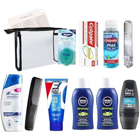 Inese Travel Toiletries Set for Men Cover