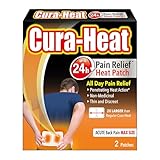 Cura-Heat Back Pain MAX Size 2 Patches