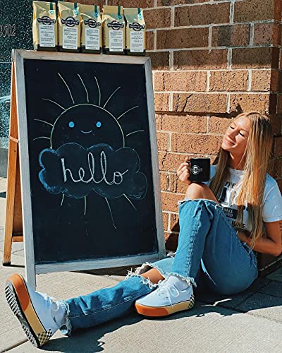 Verena Street 12 Ounce Ground Coffee, Light Medium Roast, Lock & Dam 11, Rainforest Alliance Certified Arabica Coffee #TOP5