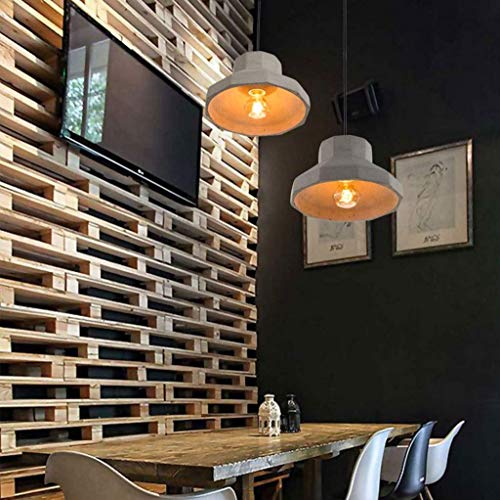 Candelabro de cemento de diseño simple E27 para barra de diseño creativo 3