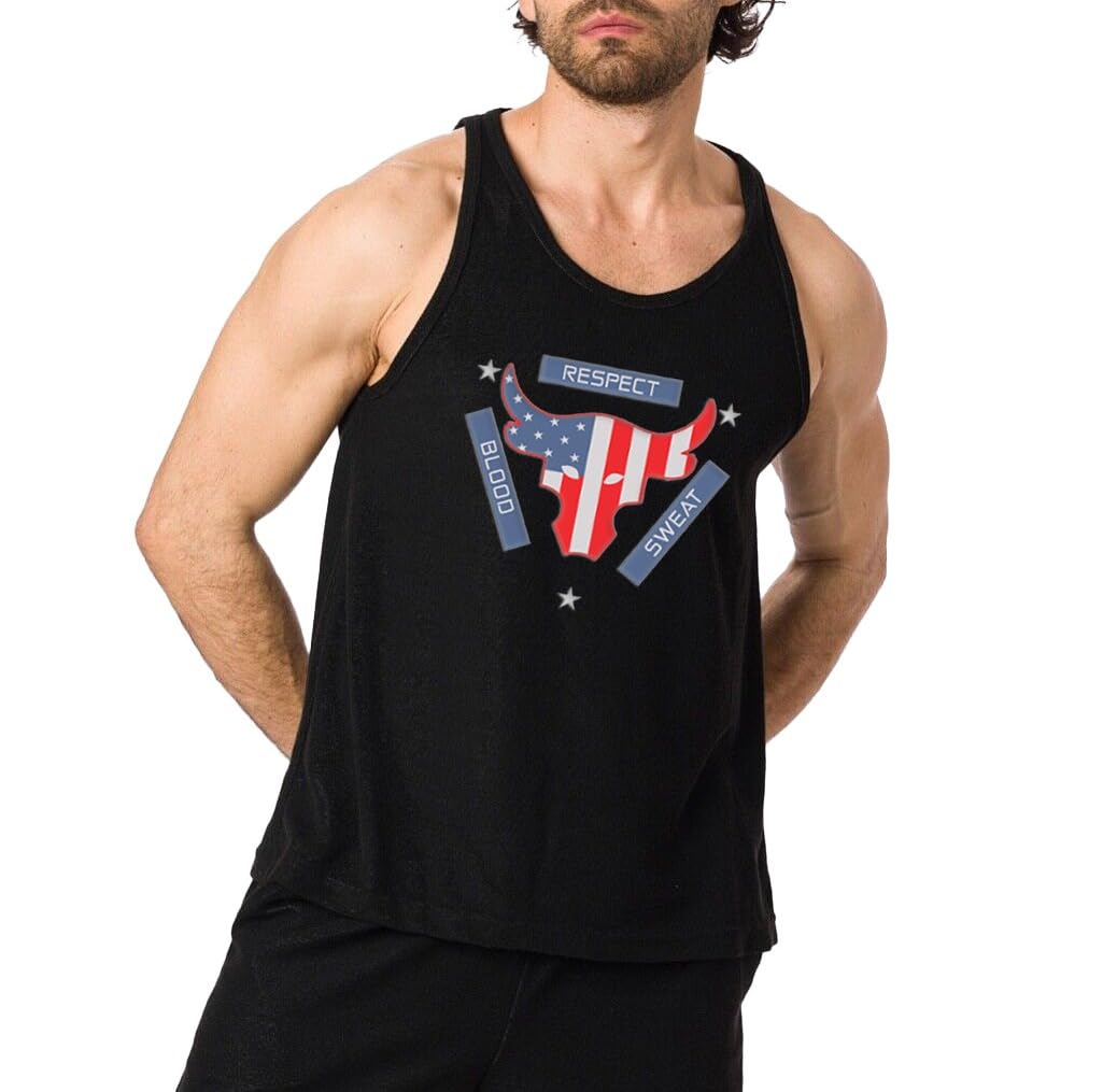 THE BLAZZEMen's Tank Tops Muscle Gym Bodybuilding Vest Fitness Workout Train Stringers L681