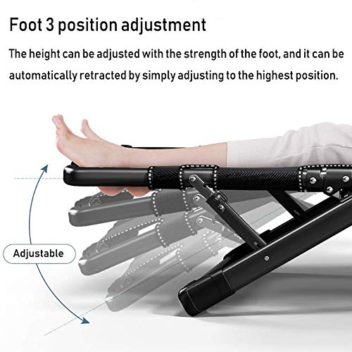 Chaise zero gravity de jardin inclinable avec option massage - 8
