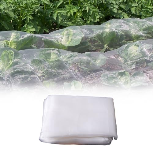 Filet Anti Insecte 3x6M Filet de Protection Contre Les Insectes Filet de Protection pour Légumes Maille Fine Anti-Insecte Filet Anti Oiseaux pour Plantes Légumes Fruits Fleurs